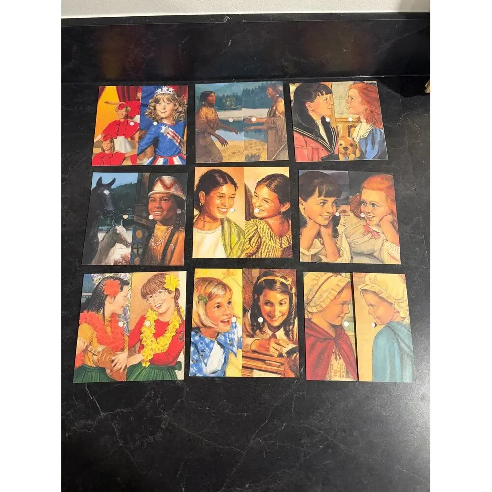 Vintage 2004 American Girl Pen Pal Pack Cards Notes Stationery Set Retired